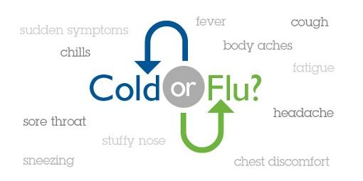 Difference Between Cold and Flu Cold Flu Difference