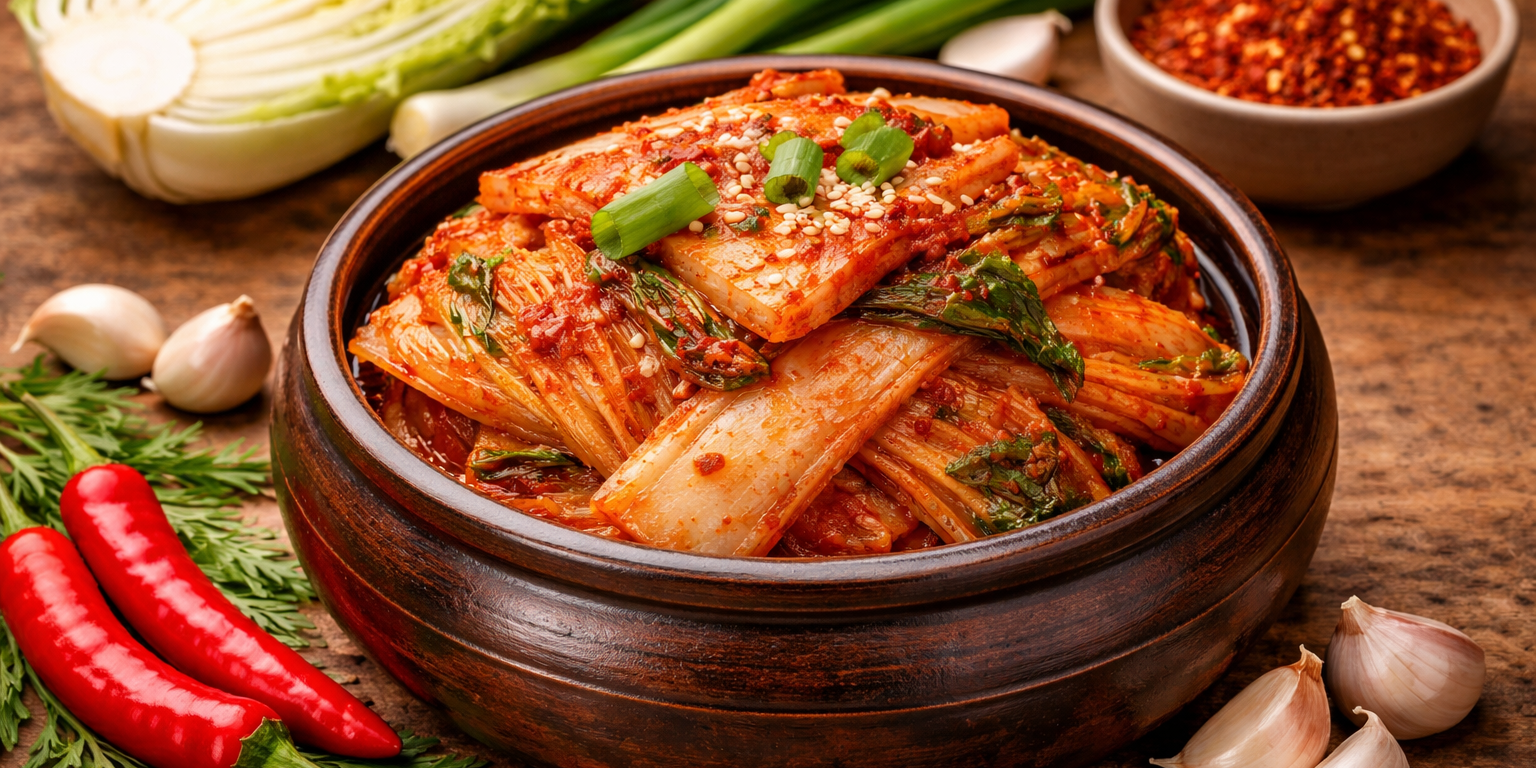 gut health, kimchi, kimchi probiotic nanoplastics removal